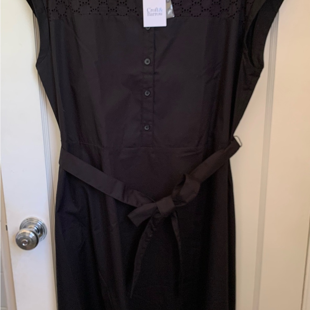 Classic Black Dress by Croft & Barrow